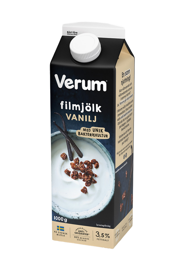 Verum Filmjölk Vanillj