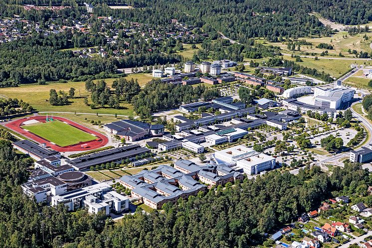 Flygbild Campus Örebro