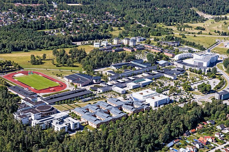 Flygbild Campus Örebro