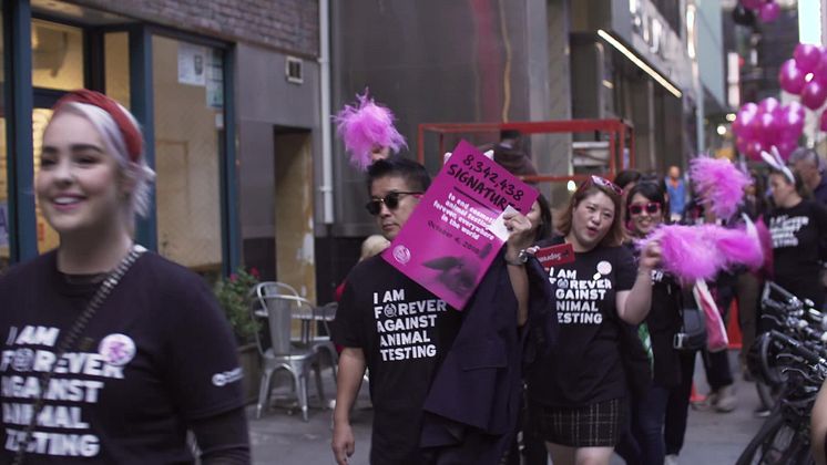 Forever Against Animal Testing, New York