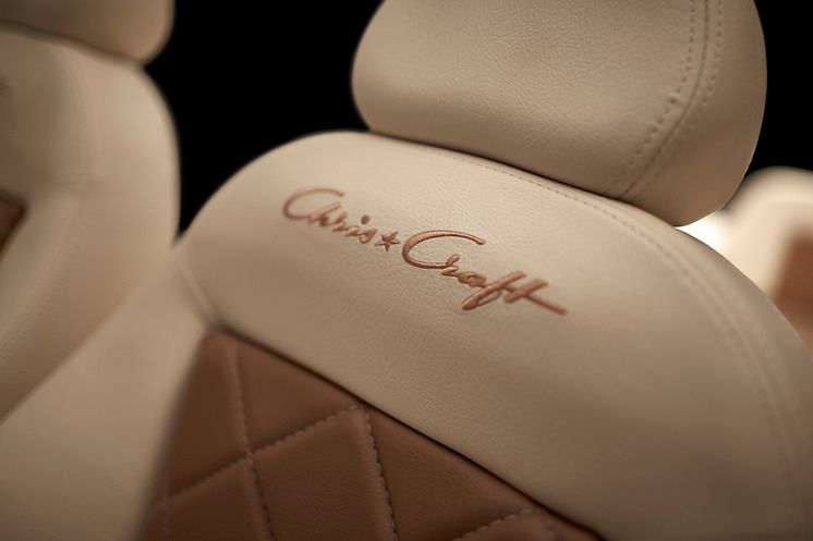 high res image - Chris-Craft Balearics - seat details 