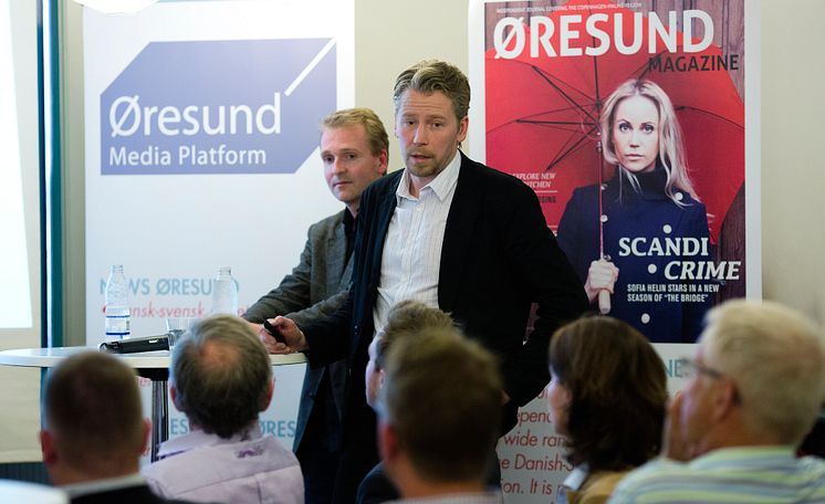 Jesper Falkheimer presenterar medieundersökning