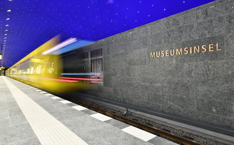 Berlin: U-Bahn station Museumsinsel på linje U5