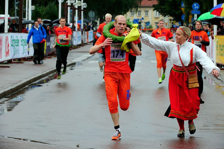 VasaStafetten 2011, första herrlag i mål