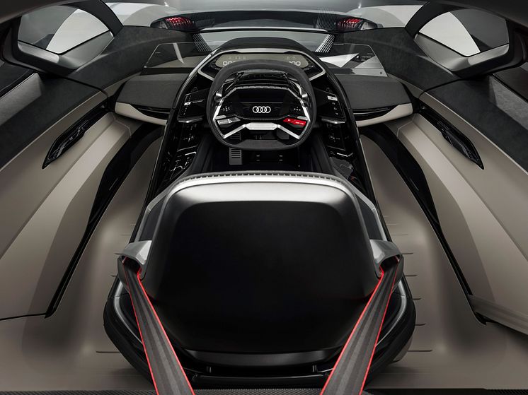 Audi PB18 e-tron (Circuit grey) cockpit