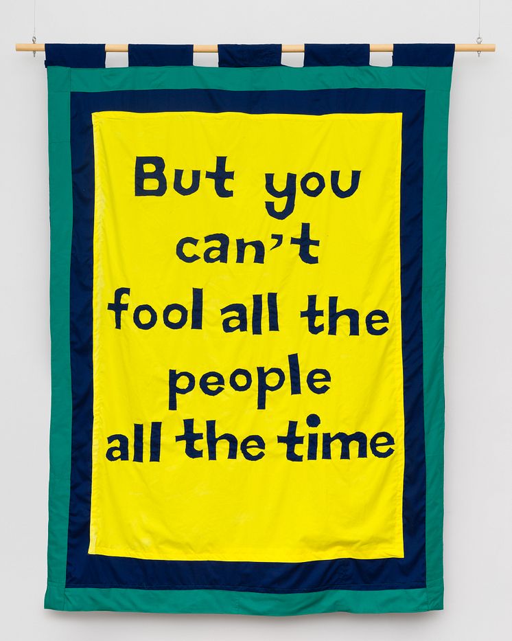 Jeremy Deller, But you can’t fool all the people all the time, 2019