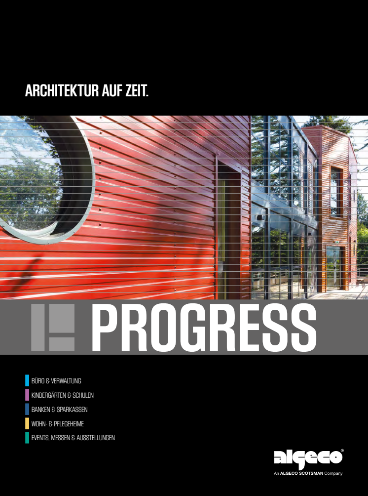 Algeco Progress - Architektur auf Zeit