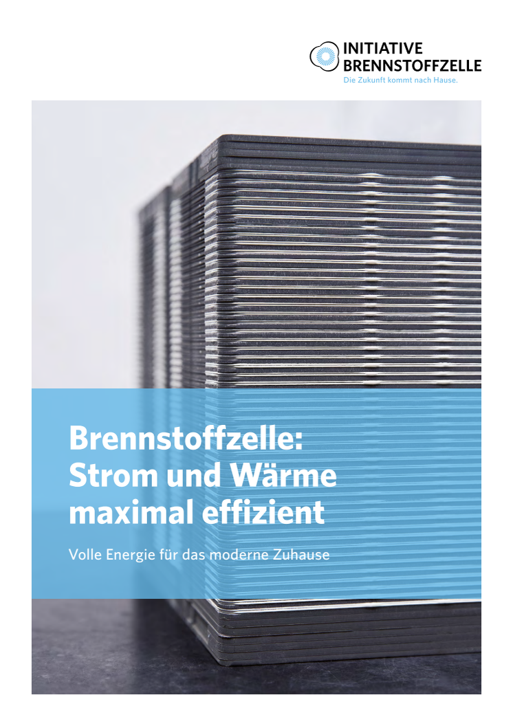 Brennstoffzelle: Strom und Wärme maximal effizient