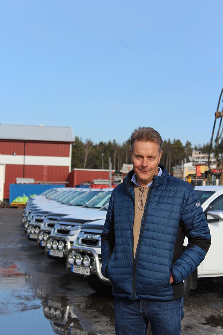 Rosenqvist Entreprenad valde Isuzu