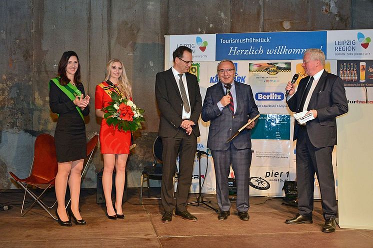 Prof. Dr. Friedrich-Wilhelm Mohr, Leiter des Herzzentrums Leipzig, freute sich über den 2. Platz in der Kategorie "Persönlichkeiten"