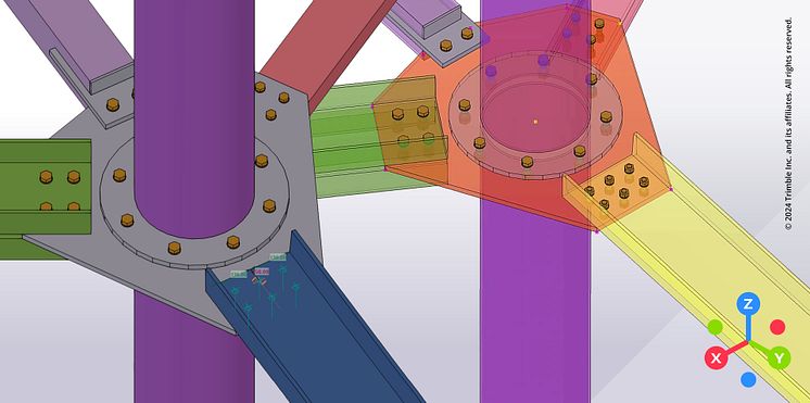 Tekla2024-TS-More intuitive modeling