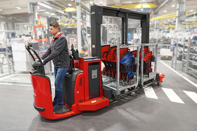 Nya Trolley Supply Truck från Linde Material Handling 