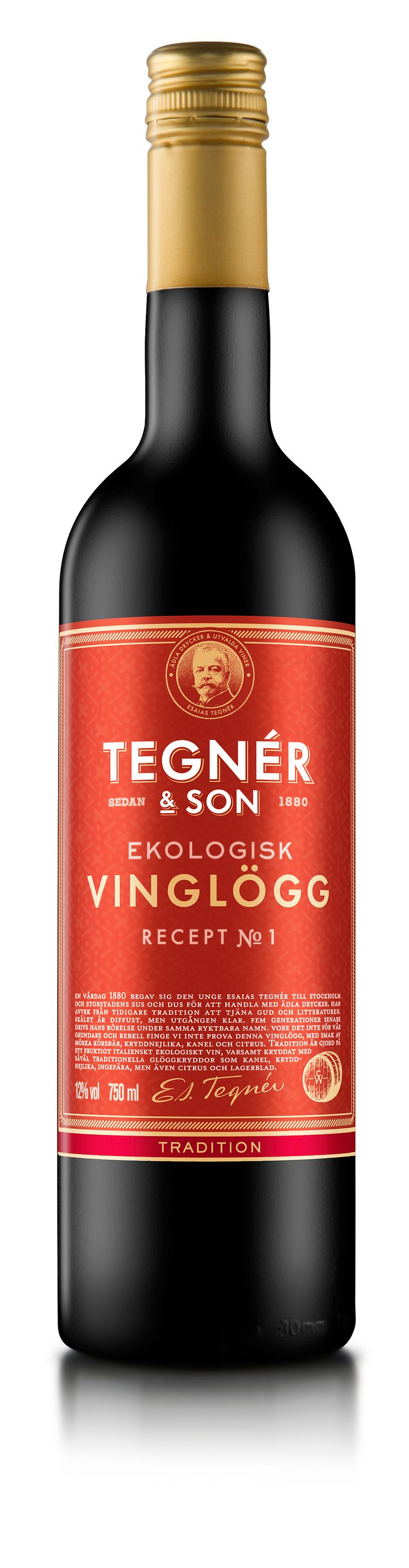 Tegnér & Son Tradition - Ekologisk Vinglögg 75 cl