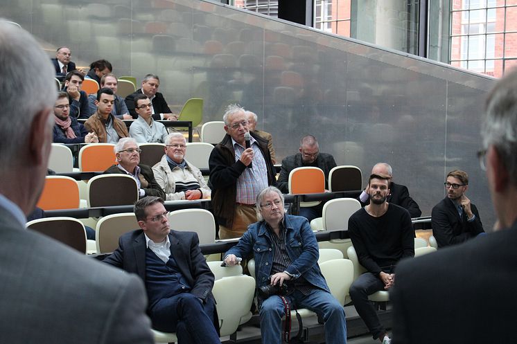 Podiumsdiskussion „Zukunftsbranche Luftverkehr am Standort Berlin Brandenburg“ am 15. Oktober 2016 an der Technischen Hochschule Wildau