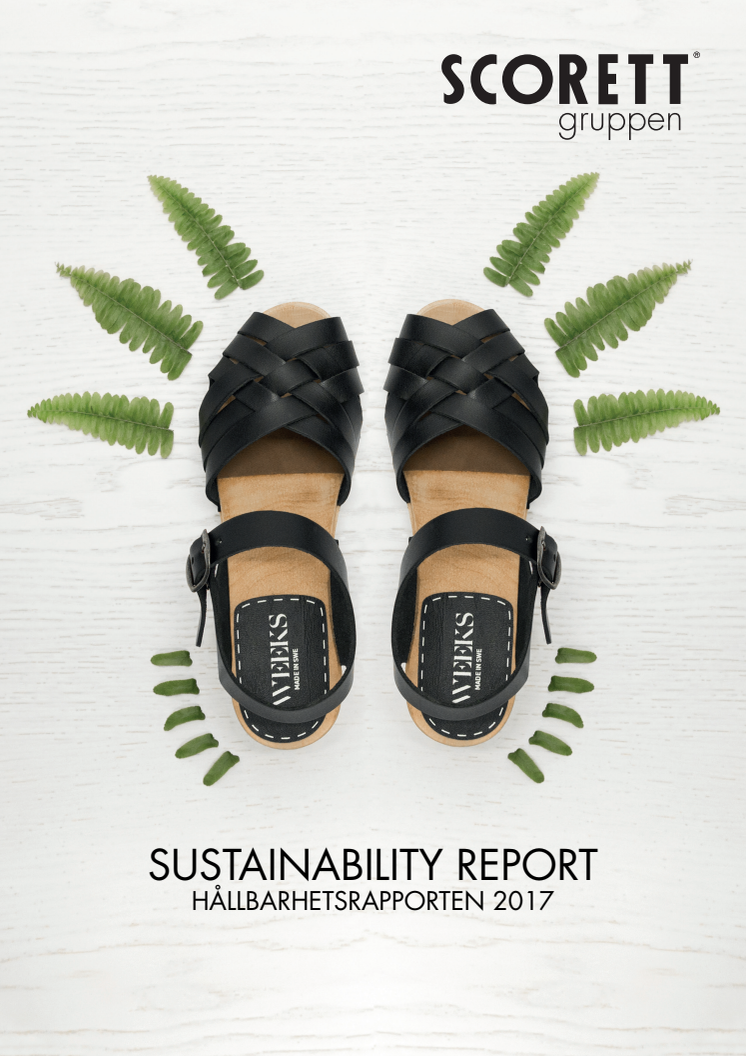 ​Scorettgruppens hållbarhetsrapport för år 2017 är här