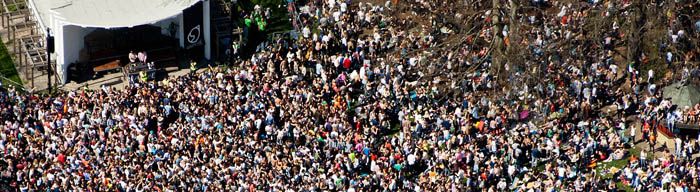 Valborg i Lunds Stadspark