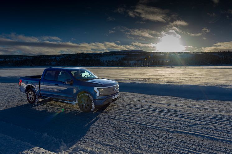 Ford F-150 Lightning Norge vinter 2023