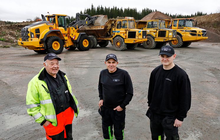 Borgstena Dumpertransport - tre generationer