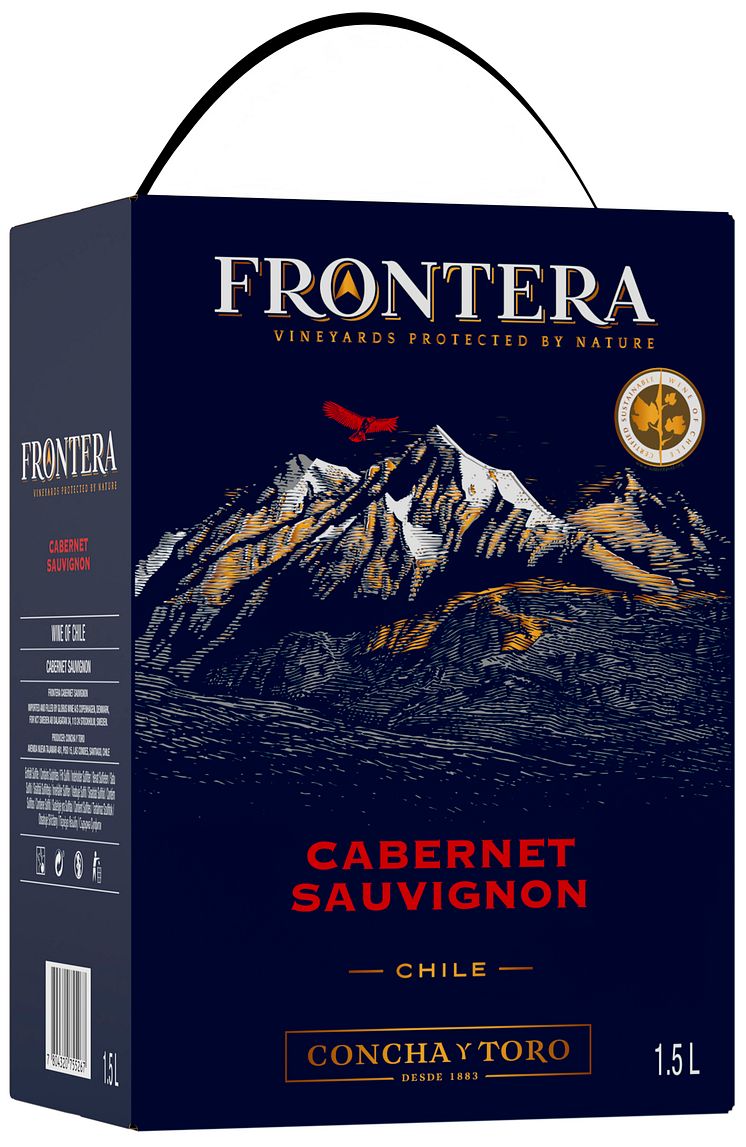 Frontera Cabernet Sauvignon BIB 1,5L Mockup