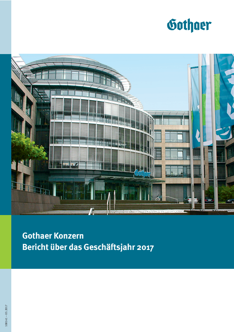 Gothaer Konzern: Bericht über das Geschäftsjahr 2017