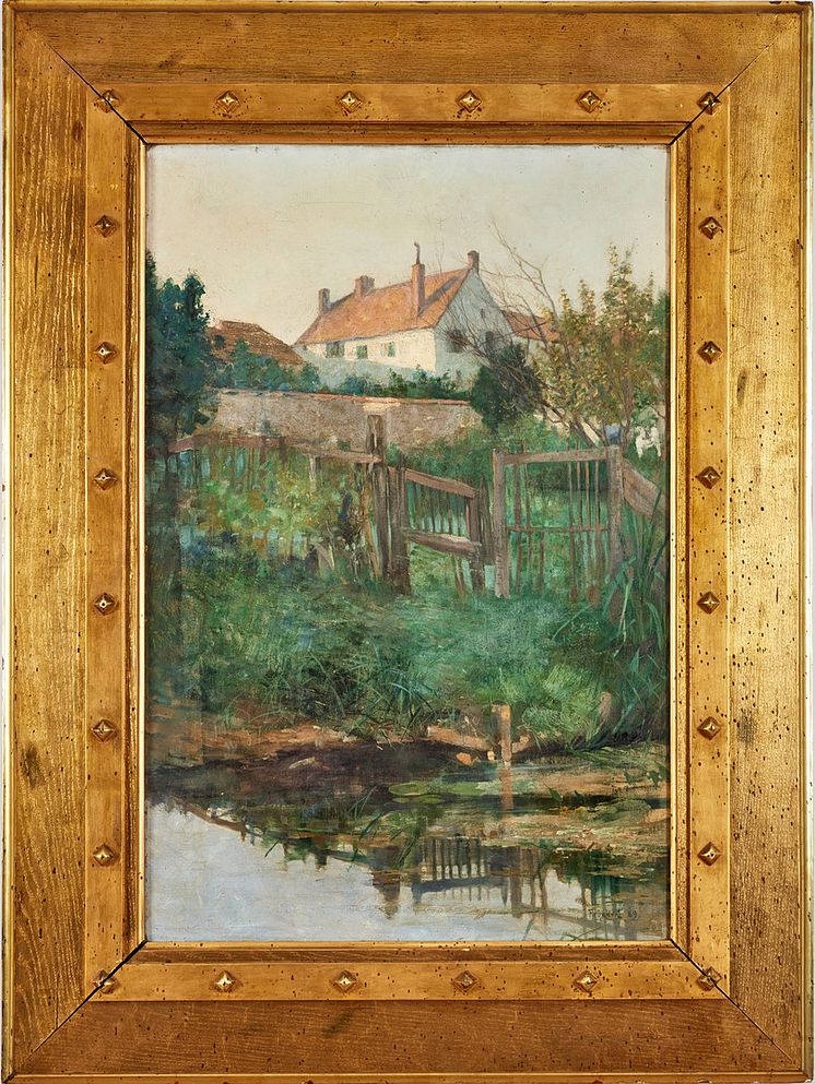Hötel Laurent, Grez-sur-Loing av Wilhelm Angeldorff