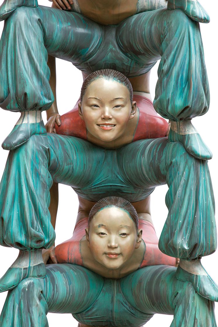 Xiang Jing, Mortals—Endless Tower, 2011, part of skulpture / del av skulptur.