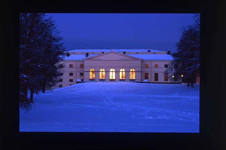 Drottningholms Slottsteater vinter 1