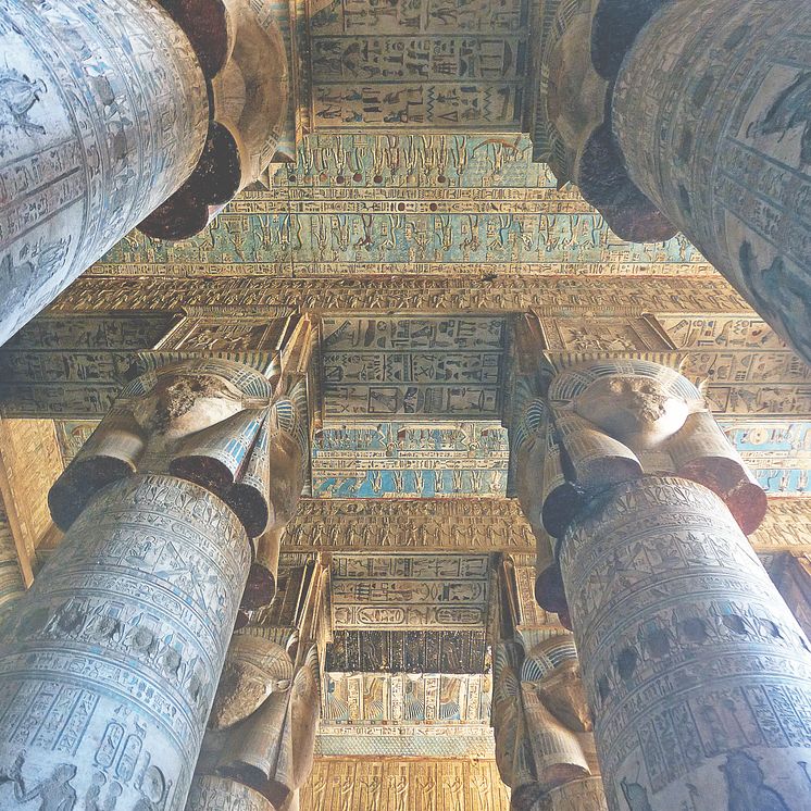 49 Decke Dendera _ by Bruno Sandkuehler