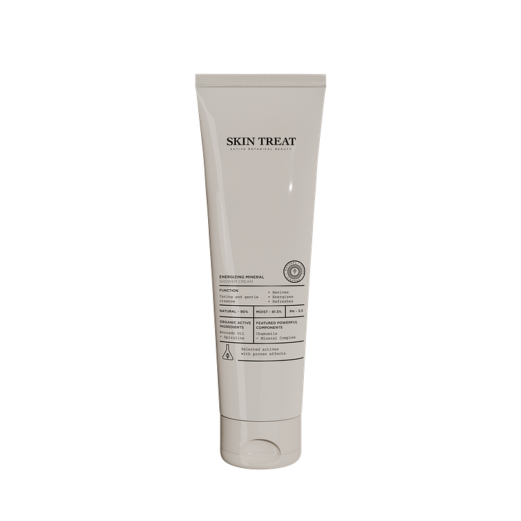Skin Treat -Energizing Mineral Shower Cream - 4000x4000px - frilagd - utan skugga