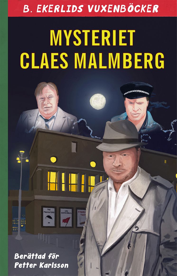 Omslag till boken Mysteriet Claes Malmberg