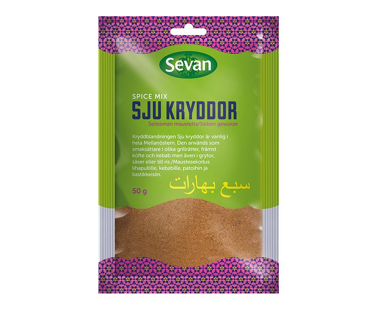 Spice Mix - Sju kryddor 50g