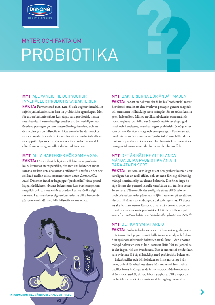 Myter och Fakta om probiotika