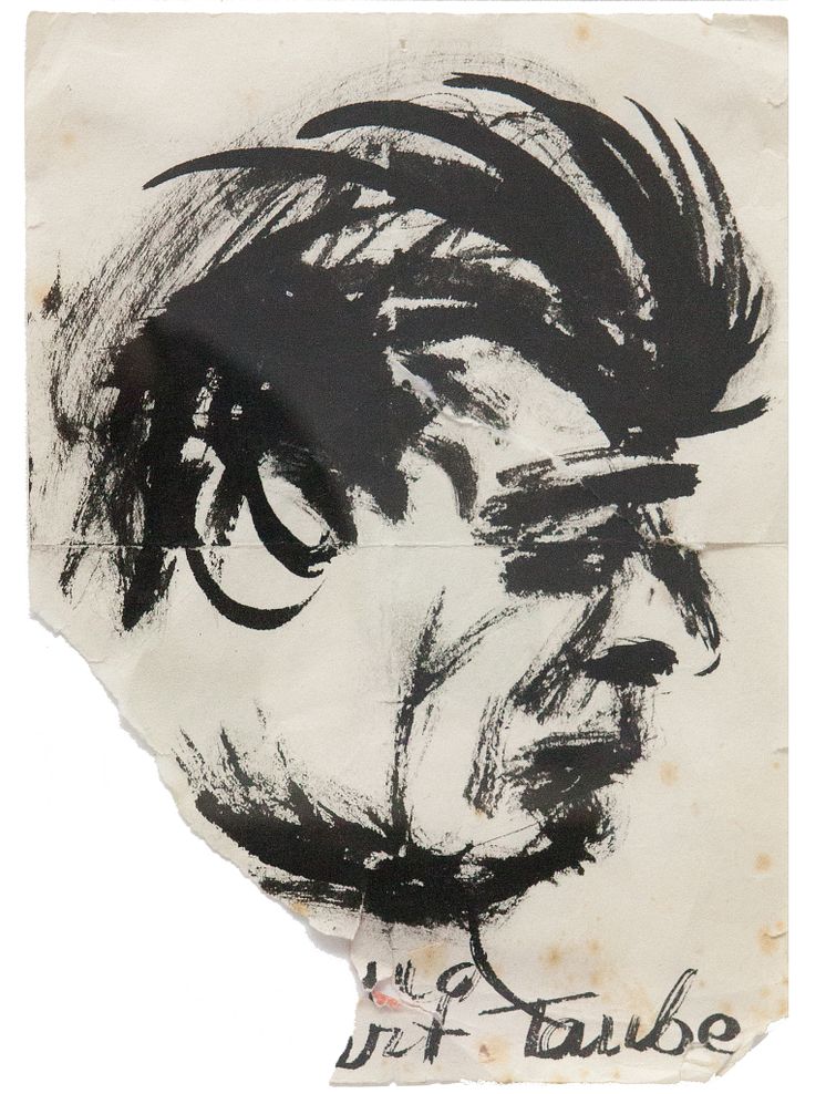 Evert Taube, Self-Portrait, Photo: Taubearkivet.jpg