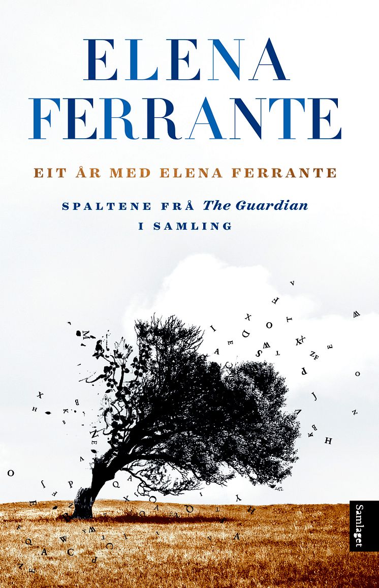 Omslag: Eit år med Elena Ferrante