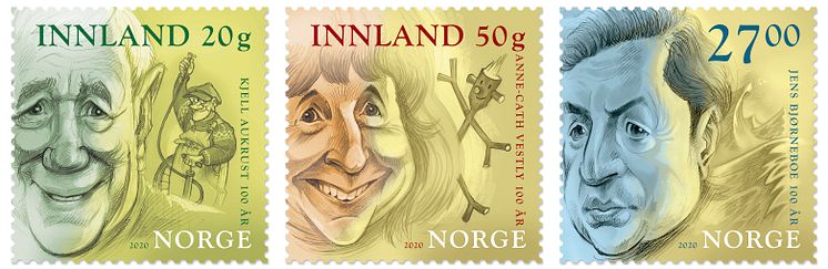 Frimerker_forfatterjubileer