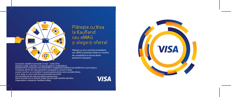 Voucher campanie “Plateste cu Visa si alege-ti oferta"