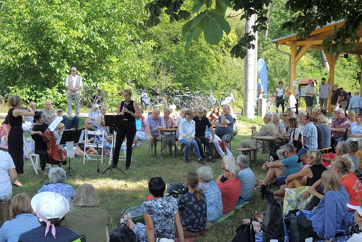 Notenrad-Tour - Parkkonzert in Lützschena