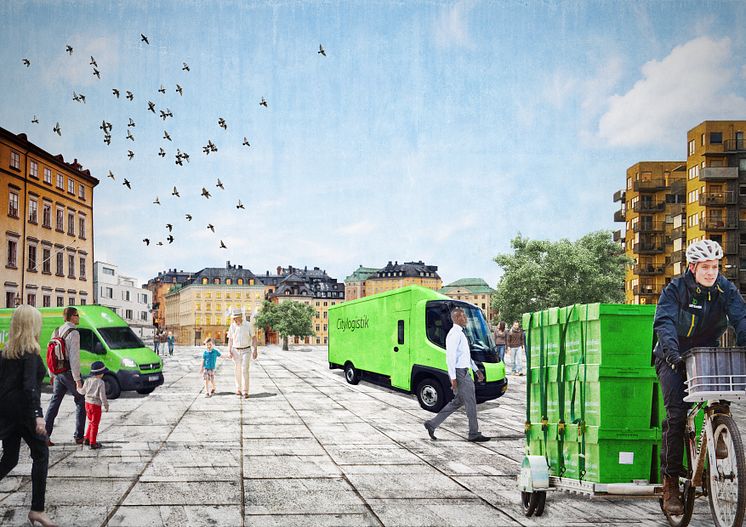 Godstransporter i centrum