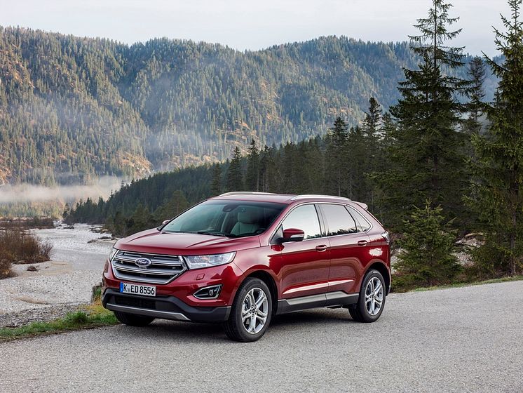 Vadonatúj Ford Edge SUV: kategóriaelső helykínálat és menetdinamika, prémium komfort és kifinomultság