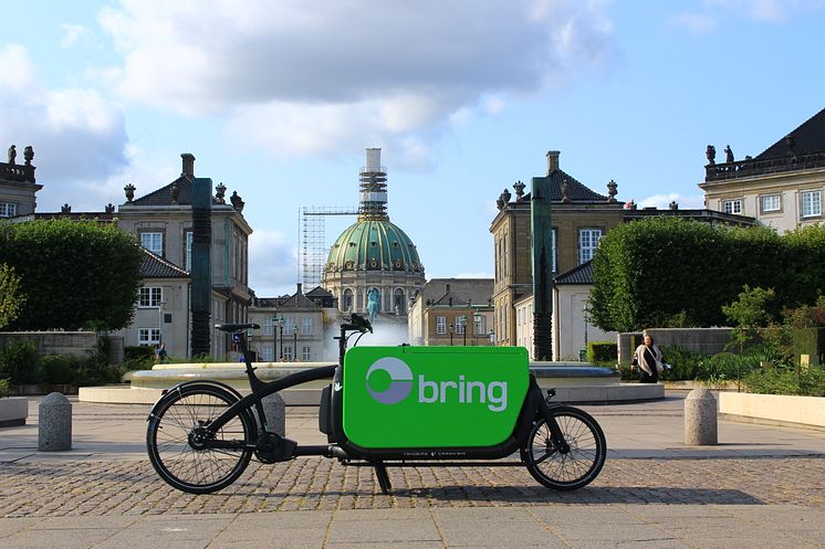 Budcykel foran amalienborg.JPG