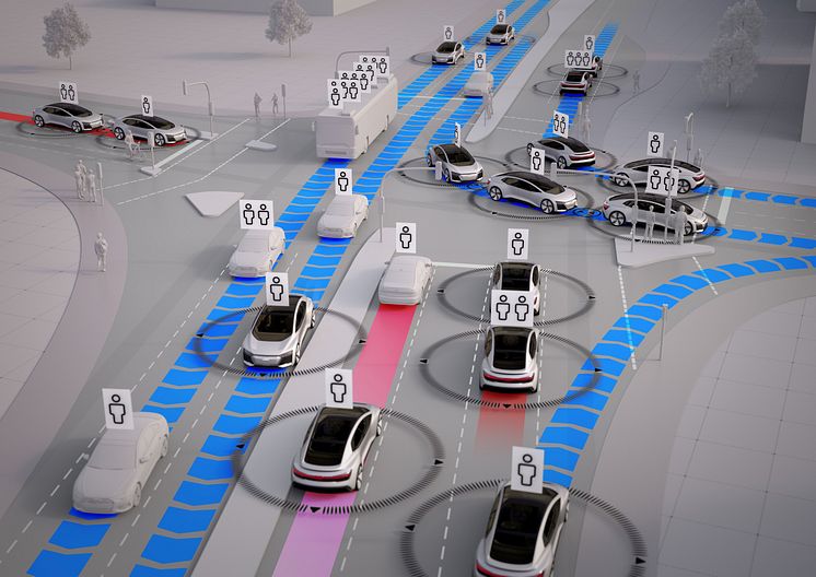 Fremtidens mobilitet hvor selvkørende biler kan være med til at løse de trafikale udfordringer