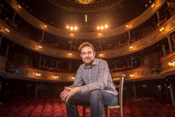 David Greig, Artistic Director of The Lyceum. Photo credit - Aly Wight