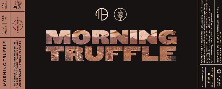 Morning Truffle Label
