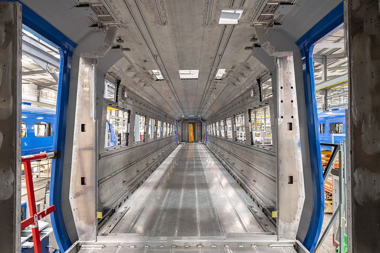 East Coast Trains interior shell