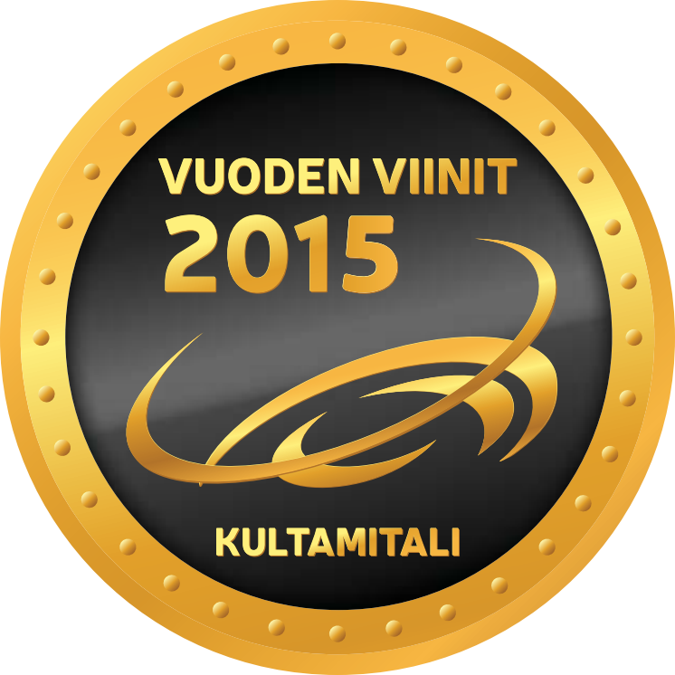 Vuoden Viinit 2015 -kultamitali