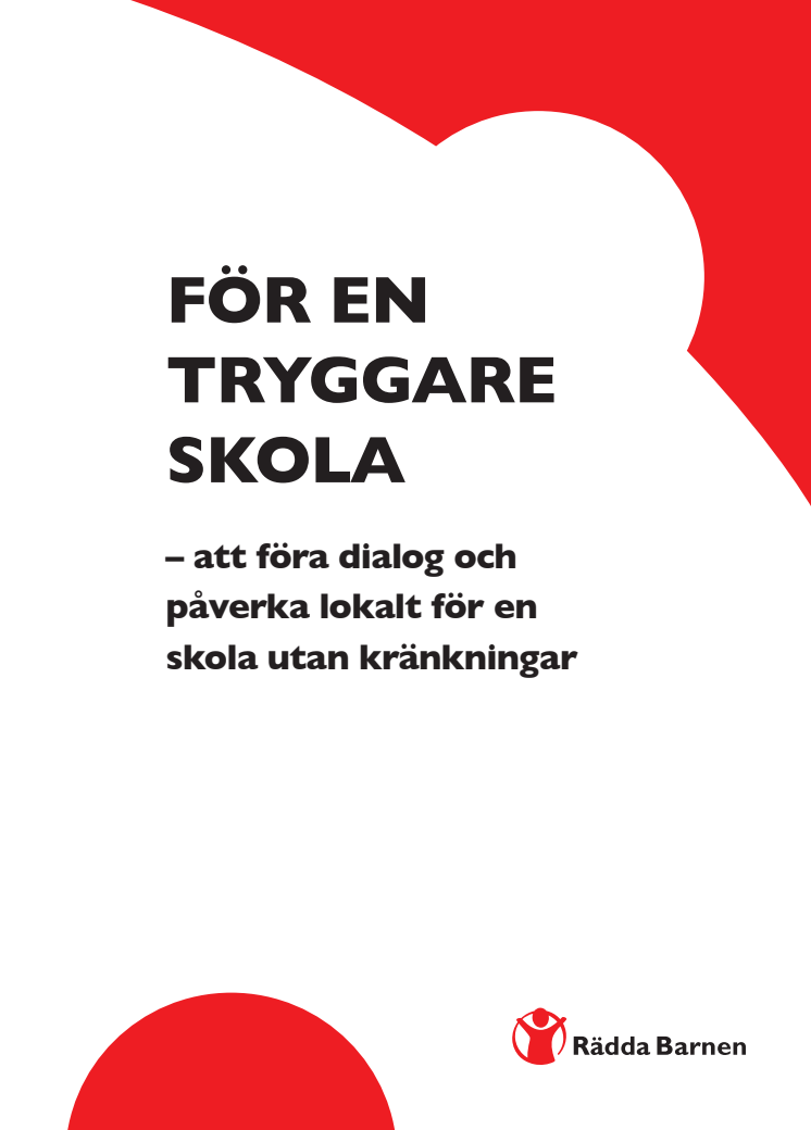 För en tryggare skola