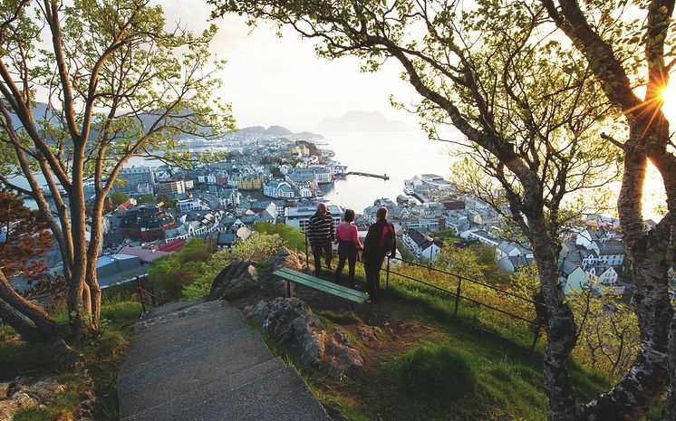 Aussicht in Ålesund