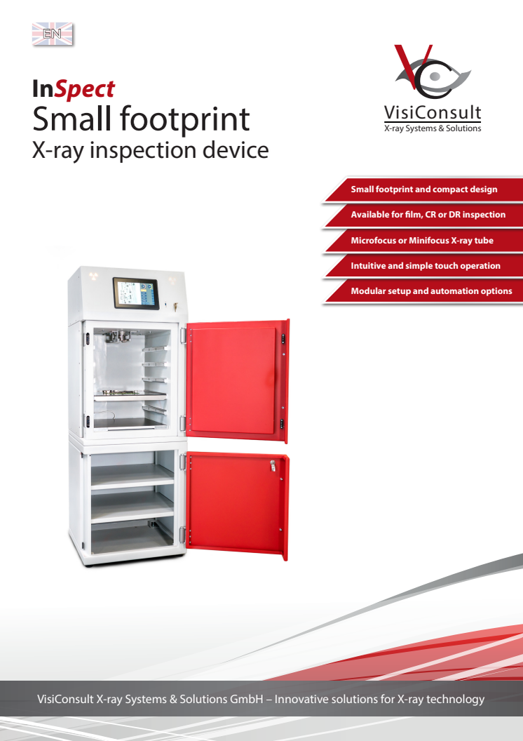 InSpect - Small footprint X-ray inspection device