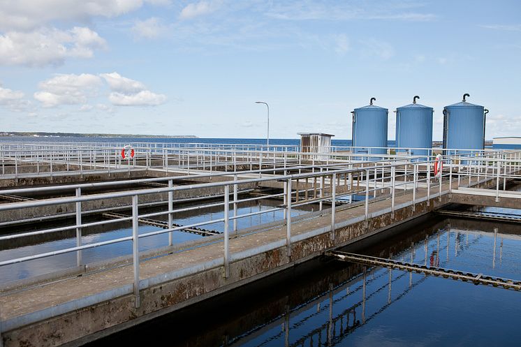 NSVAs största reningsverk, Öresundsverket i Helsingborg