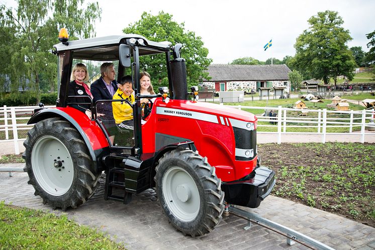 Invigningen av Fåret Shaun Land